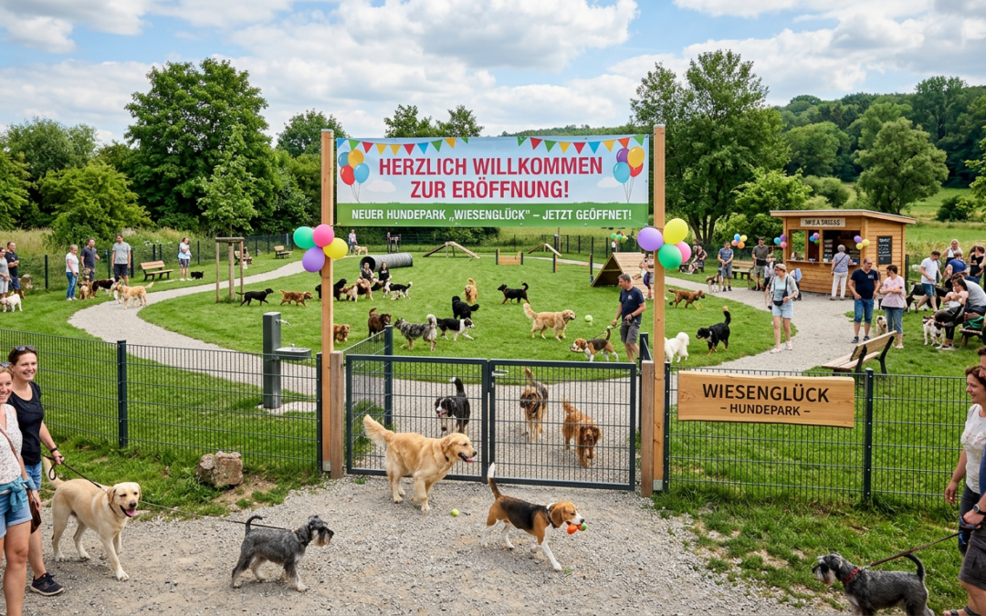 Neuer Hundepark eröffnet